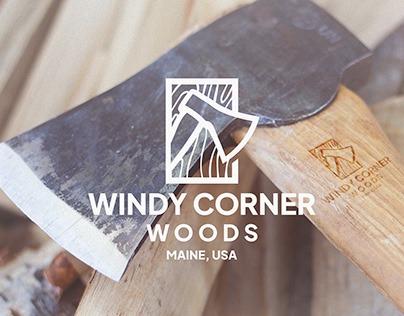 Windy Corner Woods Brand Identity and Logo