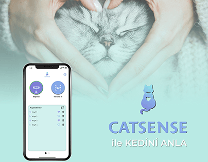 Project thumbnail - Catsense Mobile App Design - School Project