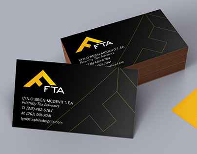 Friendly Tax Advisors (FTA) Logo Design