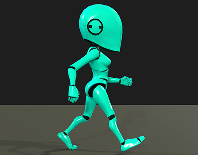 Normal Walk Cycle Animation