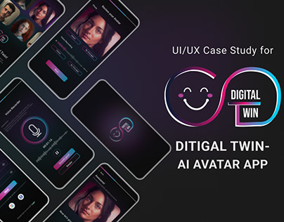 Digital Twin - AI Avatar App UI