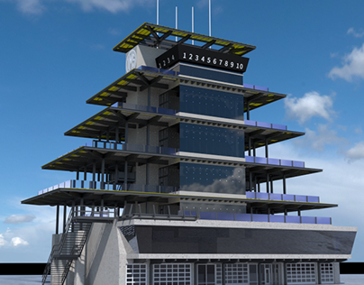 Indianapolis Speedway Pagoda Re-Make
