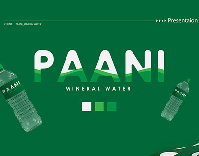 Paani Logo & Bottle Label Packaging