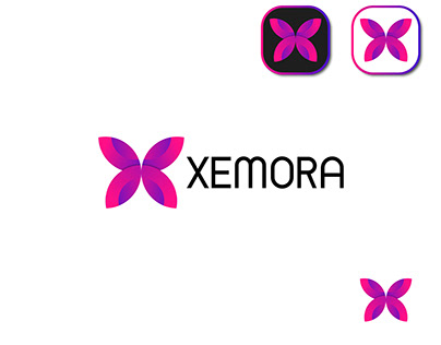 X Modern Logo (XEMORA)