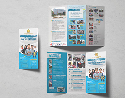 Trifold Brochure Design - School Enrollment
