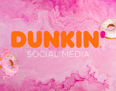 Dunkin Donuts social media