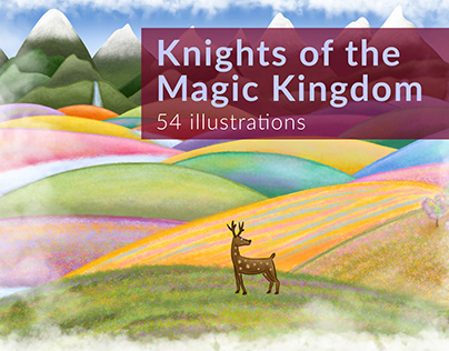 Knights of the Magic Kingdom illustrations