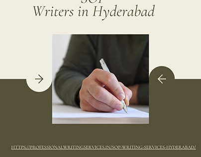 Best SOP Writers in Hyderabad