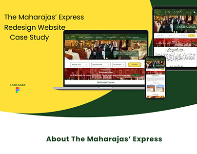 Redesign Website Case Study- The Maharajas' Express