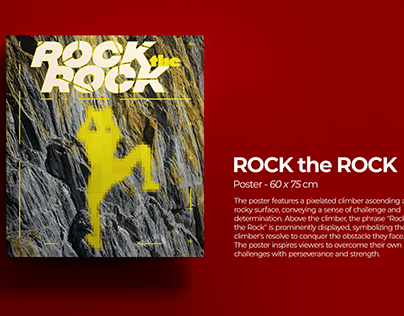 Project thumbnail - Poster design - ROCK the ROCK