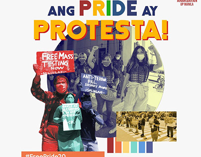 Ang Pride ay protesta! (Pride is protest!)
