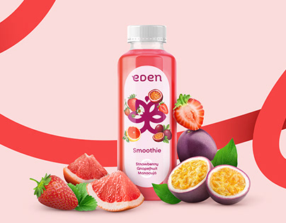Project thumbnail - EDEN - Juice & Smoothies - Branding | Packaging
