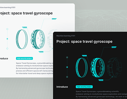 Space travel gyroscope X101