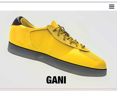 GANI - Lux Sneaker Brand identity and Visuals