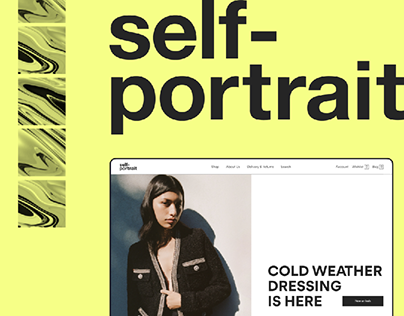 Self-portrait Website Redesign