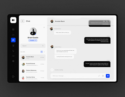 Daily UI 013: Messaging App UI Design