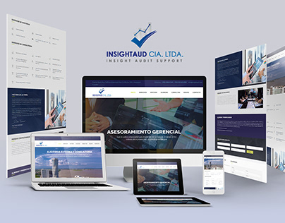 Diseño y desarollo sitio web Insightaud