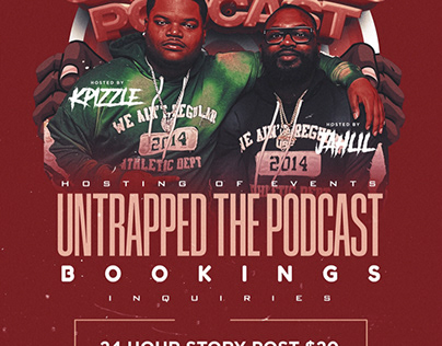 UNTRAPPED THE PODCAST BOOKINGS