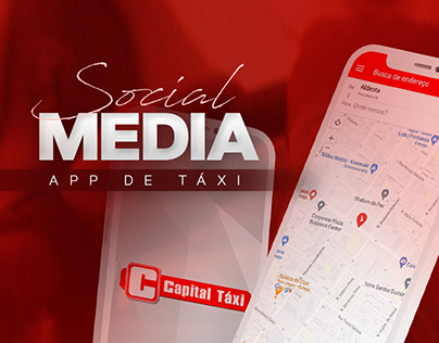 Social Media - App de Táxi