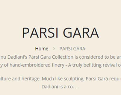Parsi Gara Suit Fabric | Renu Dadlani - Best in Delhi