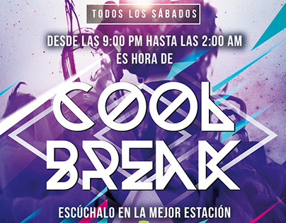 Flyer para Cool Break de Ultra 91.3