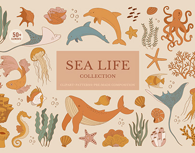 Sea life collection