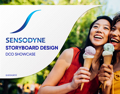 Sensodyne Web Ads Storyboard Design: UK Market