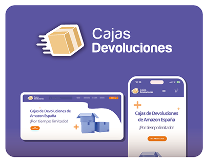 Cajas Devoluciones - Web Design