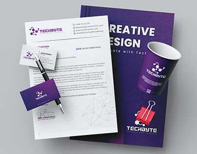 Business card and stationary designs.