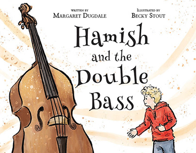 Hamish and the Double Bass example illustrations