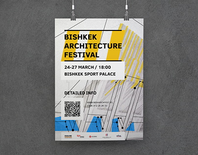 Bishkek architecture festival poster