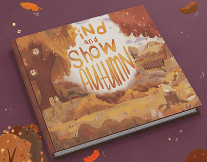 Children's book "Find and show. Autumn"