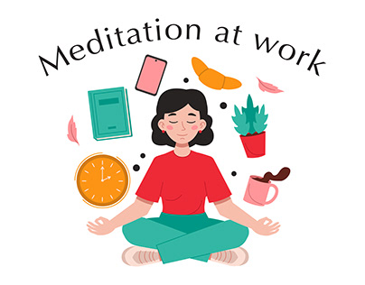 Meditation at work | Characters