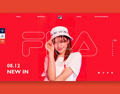 Fila Website ︱ Web Concept