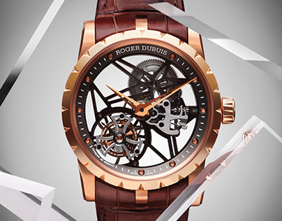 Luxury watches retouching for Candid Magazine