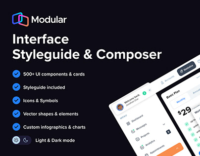 Modular - Styleguide & Composer