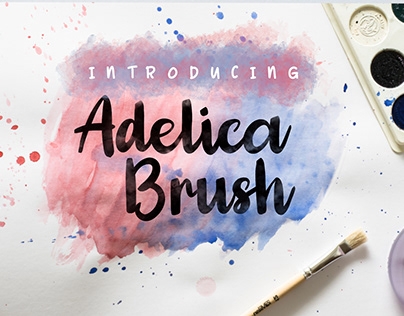 Adelica Brush Font