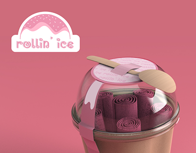 Ice Cream Rolls Packaging