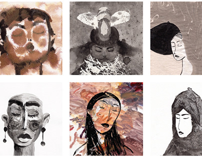 15 Heads: Ink Portraits