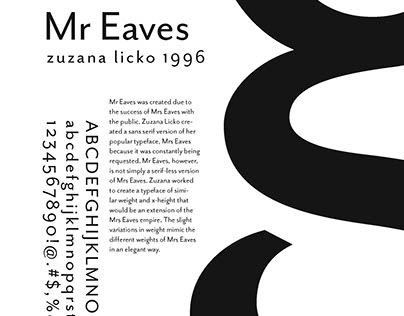 Type Broadsides: The Eaves