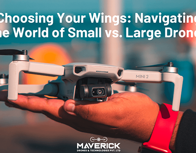 Navigating the World of Small vs. Large Drones