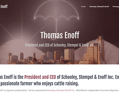 Thomas Enoff Website