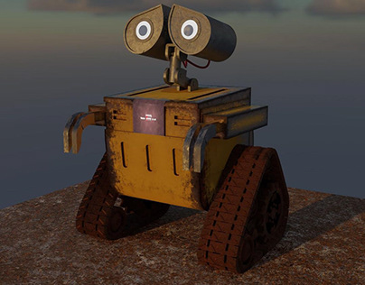 Wall E | 3D Charater Modelling