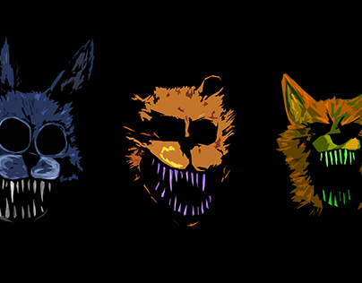 Five nights at Freddy's characters (halloween edition)