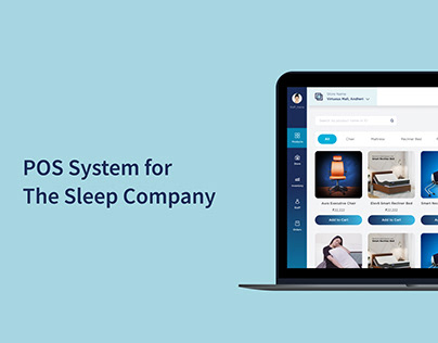 UI UX Case Study - POS System for The Sleep Company