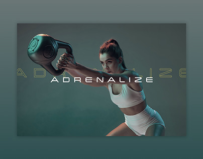 Gym Website Design UI/UX | Adrenalize