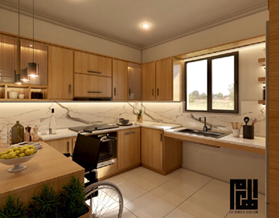 Kitchen design for the disabled