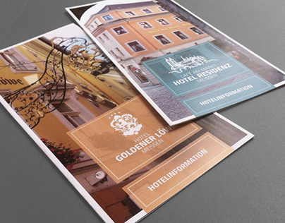 Goldener Löwe & Residenz – Flyer und Webdesign