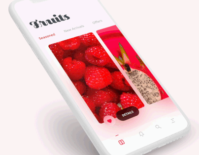 Grocery App Concept Design - Set 1