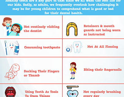 Bad Habits for Kids dental healthy teeth